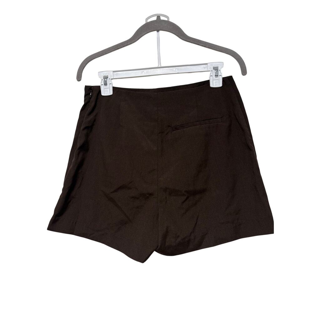 H&M Brown Skort Size 6 Women's Skort with Button Detail - Picture 3 of 6